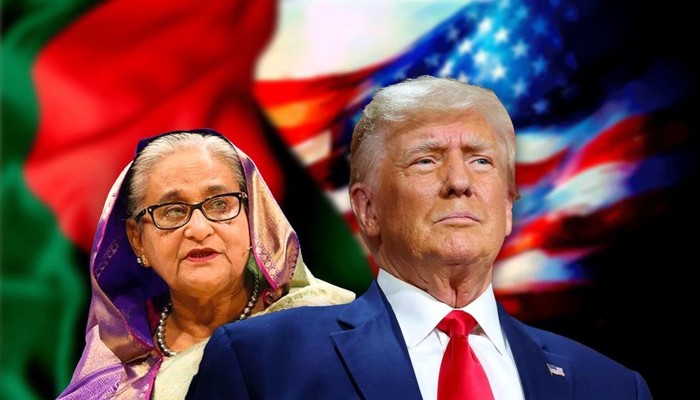 দেড় ঘণ্টার ভিডিওতে শেখ হাসিনাকে নিয়ে একটি কথাও বলেননি ট্রাম্প