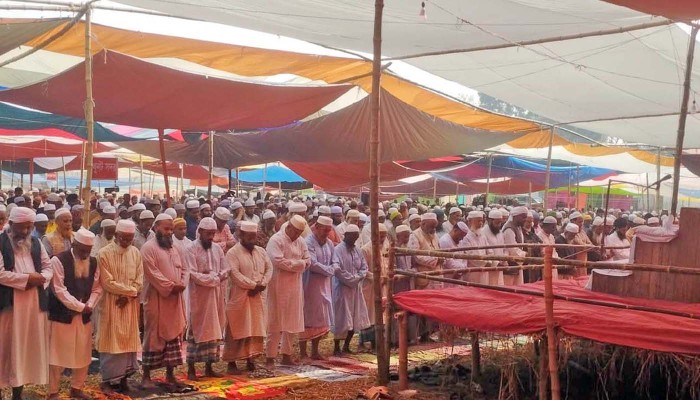 ​বগুড়ায় তিনদিন ব্যাপী ইজতেমা শুরু