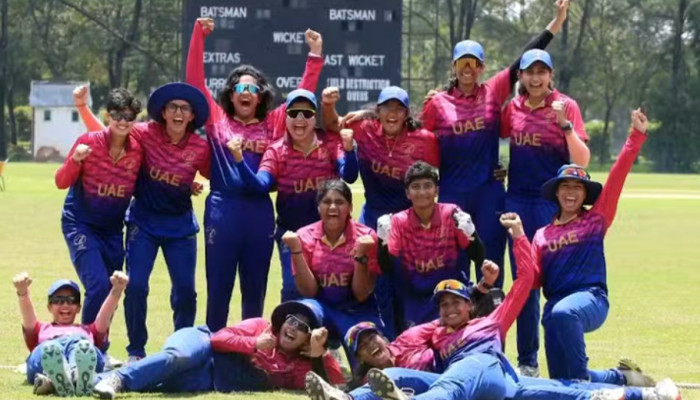 ​নারীদের ক্রিকেটে ওয়ানডে স্ট্যাটাস পেল আরব আমিরাত