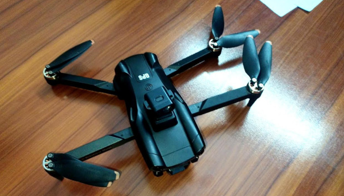 ​সীমান্তের ধান ক্ষেতে পড়ে ছিল সচল ড্রোন