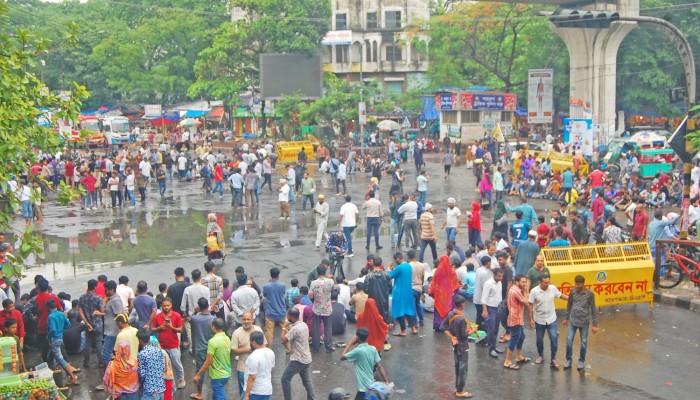 ​শাহবাগ ছেড়েছে ছাত্রদল
