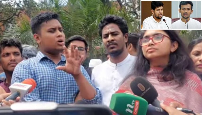 আসিফ-মাহফুজ জুলাই গণ-অভ্যুত্থানের প্রতিনিধি হিসেবে সরকারে আছেন: হাসনাত