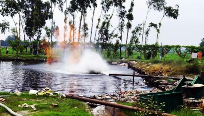 জামালপুরে গ্যাসের সন্ধান