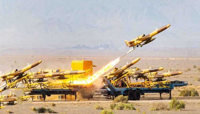 ইসরায়েলে ইরানের পাল্টা হামলা শুরু