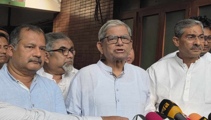 ​ড. ইউনূস ও তারেক রহমানের বৈঠক নিয়ে মির্জা ফখরুলের প্রতিক্রিয়া