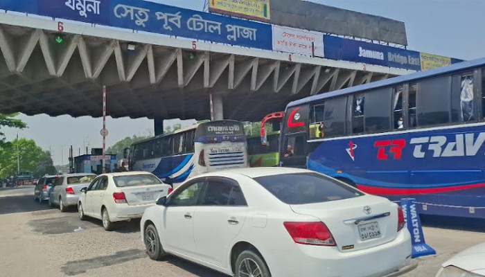 যমুনা সেতুতে ২৪ ঘণ্টায় সাড়ে ৩ কোটি টাকা টোল আদায়