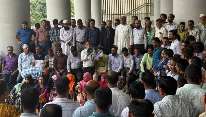 সচিবালয়ে আবারও বিক্ষোভ