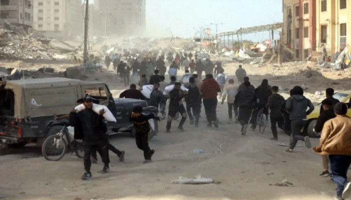 ​খাবারের অপেক্ষায় থাকা ৪৫ ফিলিস্তিনিকে গুলি করে হত্যা