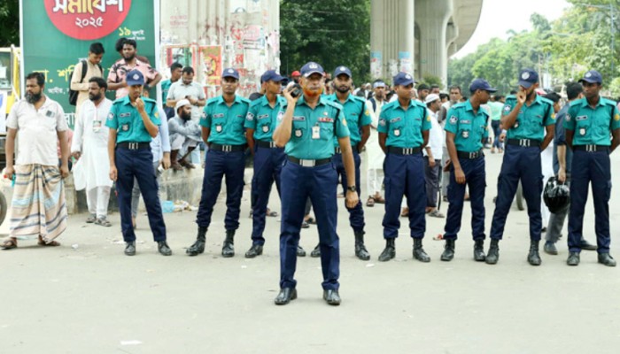 ​জামায়াতের সমাবেশ ঘিরে ডিএমপির নিশ্ছিদ্র নিরাপত্তা ব্যবস্থা