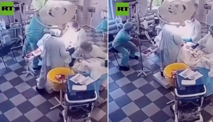 ​তীব্র ভূমিকম্পের মধ্যেও সার্জারি চালিয়ে যান চিকিৎসকেরা