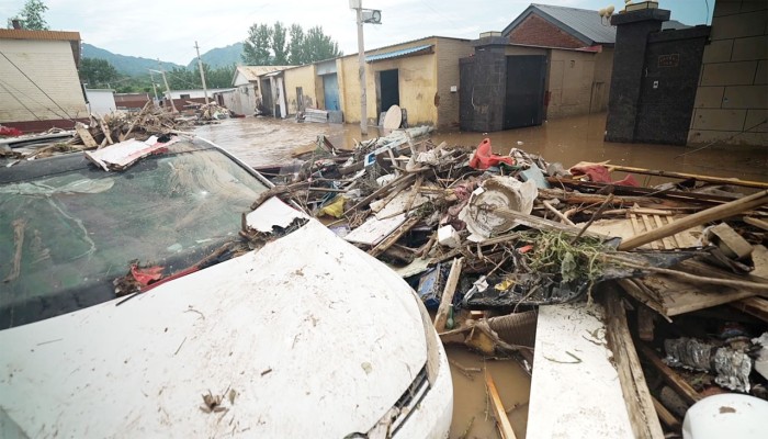 বন্যায় তছনছ বেইজিং : মৃত ৩৮