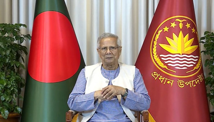 ​৫ আগস্ট ফ্যাসিবাদী শাসন থেকে জাতির পুনর্জন্মের দিন: ড. ইউনূস