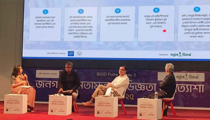 ভোটের আগে সংস্কার চান বেশির ভাগ মানুষ: জরিপ