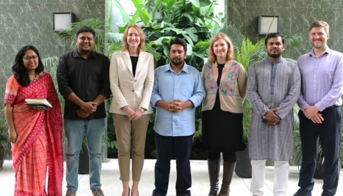 ​অস্ট্রেলিয়ার হাইকমিশনারের সঙ্গে এনসিপি নেতাদের সাক্ষাৎ