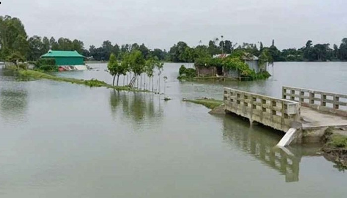 বাড়ছে নদ-নদীর পানি, নিম্নাঞ্চল প্লাবিত