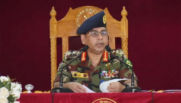 প্রতিশোধমূলক কোনো কাজে জড়ানো যাবে না: সেনাপ্রধান