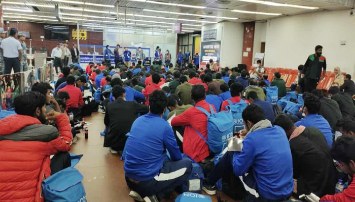 ​লিবিয়ায় নির্যাতনের শিকার ১৭৫ বাংলাদেশি ফিরেছেন