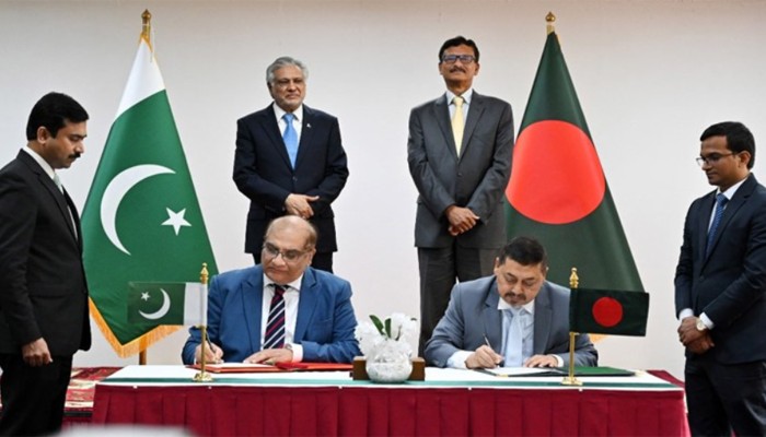 বাংলাদেশ-পাকিস্তান ৬ চুক্তি ও সমঝোতা স্মারক সই