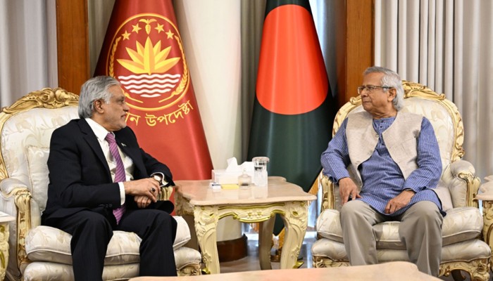 ​প্রধান উপদেষ্টার সঙ্গে পাক উপ-প্রধানমন্ত্রীর বৈঠক