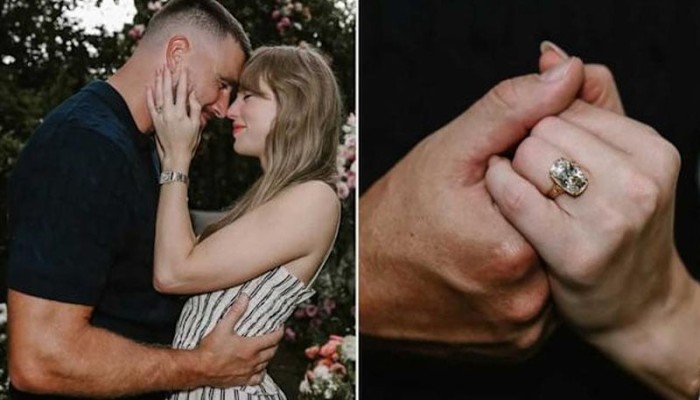 ​৬ কোটি ৭৪ লাখ টাকার আংটি দিয়ে টেইলর সুইফটের বাগদান