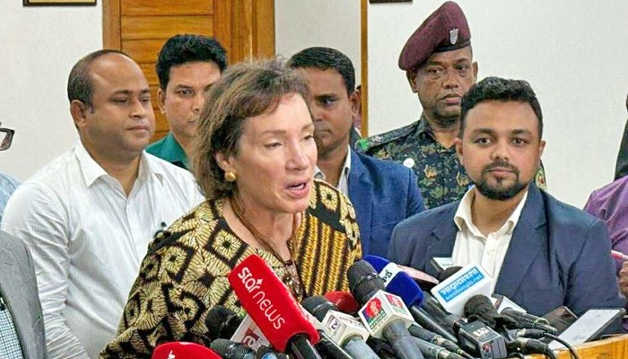 ​যুক্তরাষ্ট্র কোনো নির্দিষ্ট রাজনৈতিক দলের পক্ষে নয়: জ্যাকবসন