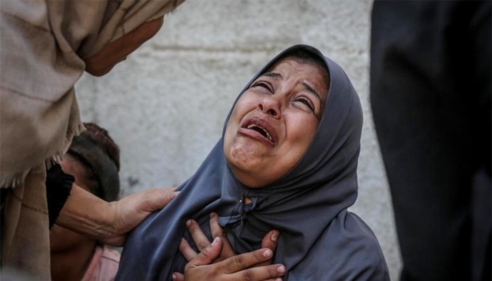 গাজায় অনাহারে ৩৪৮ জনের মৃত্যু