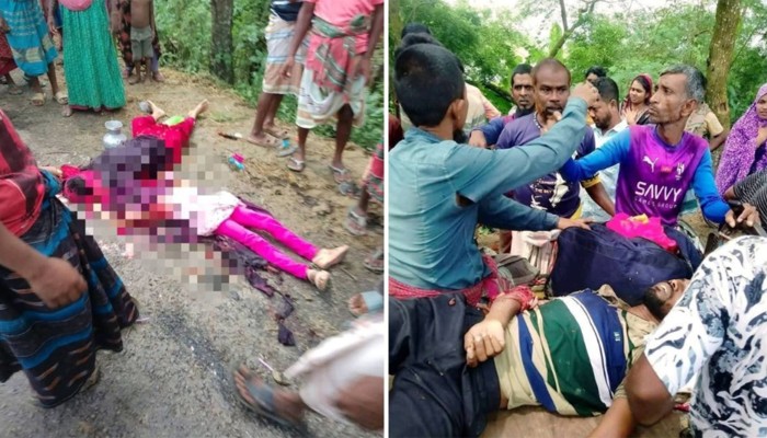 ​পাবনায় ট্রাকের সঙ্গে সংঘর্ষে একই পরিবারের তিনজন নিহত