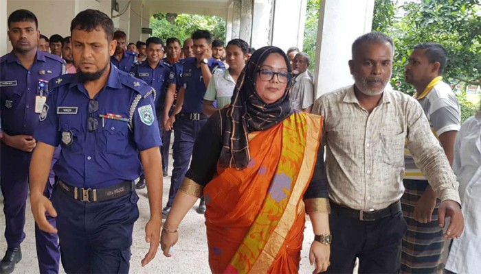 ​কুড়িগ্রামের সাবেক ডিসি সুলতানা পারভীন কারাগারে