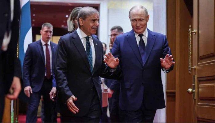 ​সম্পর্ক আরও গভীর করার প্রতিশ্রুতি পাকিস্তান ও রাশিয়ার