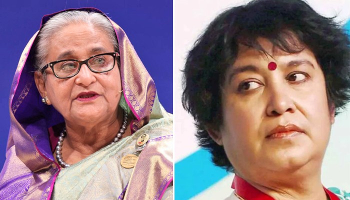 শেখ হাসিনাকে অবসর নেওয়ার আহ্বান তসলিমা নাসরিনের