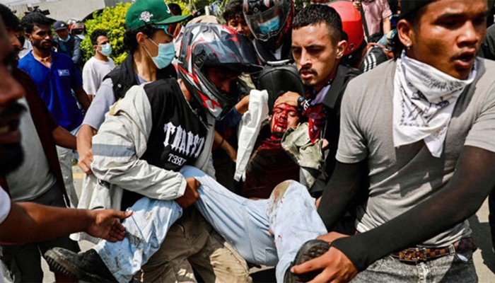 নেপালে জেন জি আন্দোলনে পুলিশের গুলি, নিহত বেড়ে ১৯