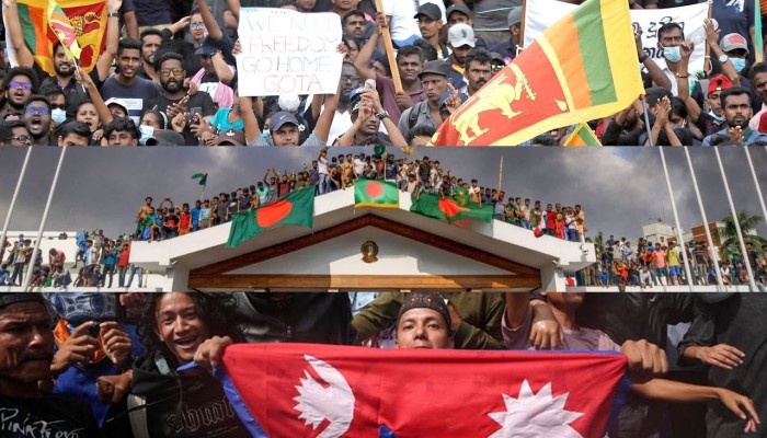 ​শ্রীলঙ্কা, বাংলাদেশ, নেপাল– গণরোষের একই রূপ!