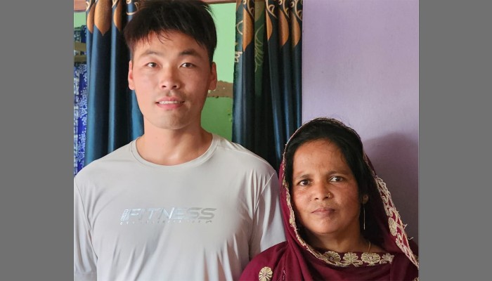 ​প্রেম নয়, সংস্কৃতির টানেই বিরামপুরে চীনা নাগরিকের আগমন