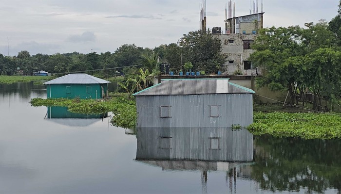 ​রাঙ্গামাটিতে পানিবন্দি কয়েক হাজার পরিবার