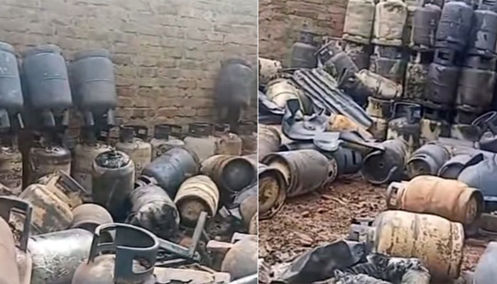 ​সিলিন্ডারের গুদামে বিস্ফোরণ, দগ্ধ ১০