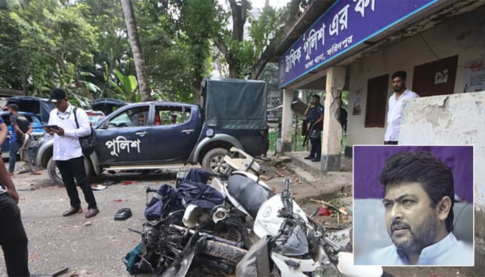 ​ভাঙ্গা থানায় হামলা-ভাঙচুরের মামলায় প্রধান আসামি নিক্সন চৌধুরী