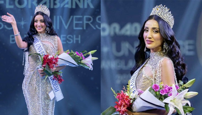 ​আবারও ‘মিস ইউনিভার্স বাংলাদেশ’ মুকুট জিতলেন মিথিলা