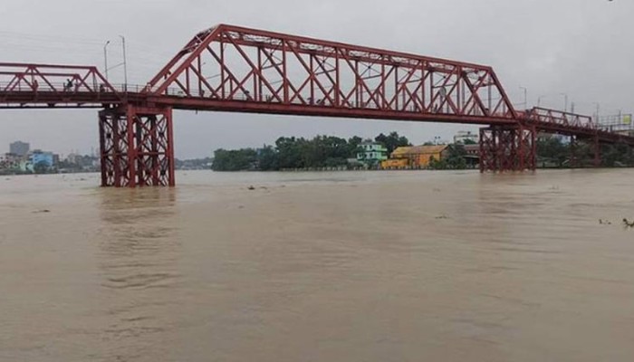 বিপৎসীমার উপরে কুশিয়ারার পানি