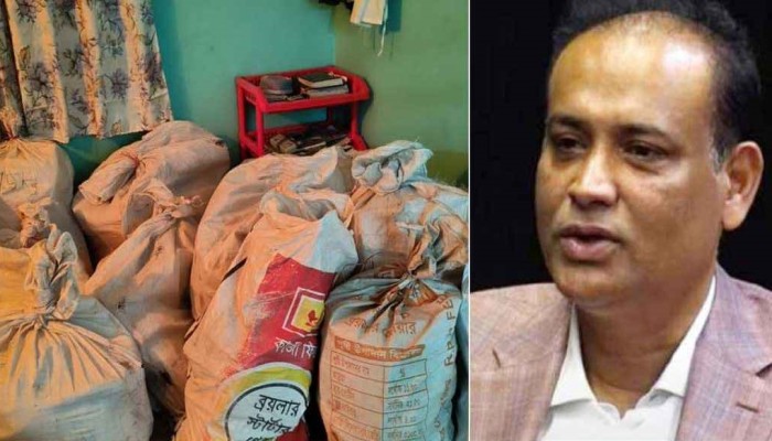 ​সাবেক ভূমিমন্ত্রীর বিদেশে সম্পদ অর্জনের ২৩ বস্তা আলামত জব্দ