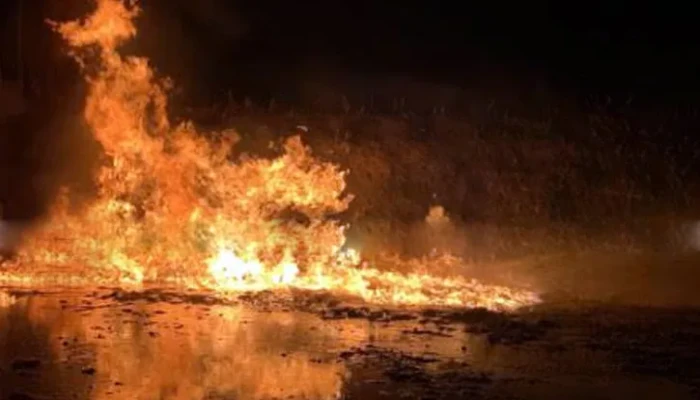 ​মৌলভীবাজারে তেলের লাইনে অগ্নিকাণ্ড, আহত ২