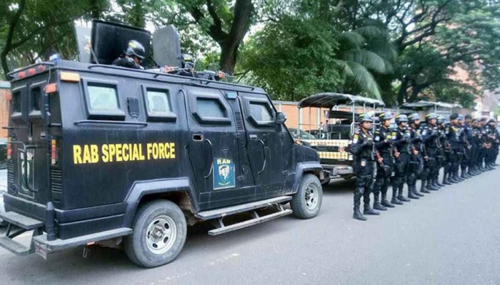 সারাদেশে র‍্যাবের ২৮১ টহল দল মোতায়েন