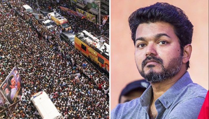 ​বিজয়ের বাড়িতে নিরাপত্তা জোরদার