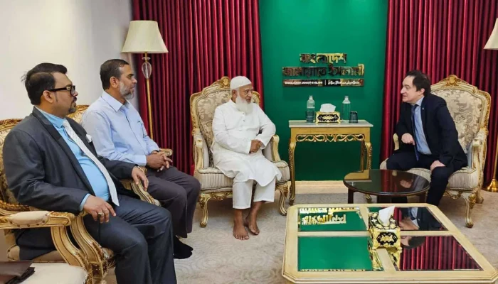 জামায়াত ​আমিরের সঙ্গে আর্জেন্টিনা রাষ্ট্রদূতের সৌজন্য সাক্ষাৎ