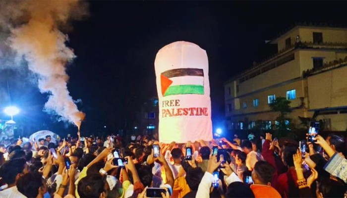 ​কক্সবাজারে প্রবারণার ফানুসে ফিলিস্তিন মুক্তির বার্তা