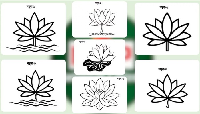 ইসিতে ‘শাপলা’র ৭ ধরনের নমুনা পাঠালো এনসিপি