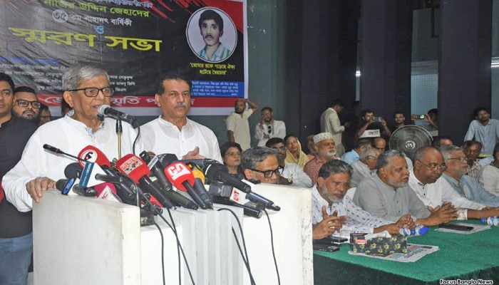 ​ধানের শীষ নিয়ে কেন টানাটানি, প্রশ্ন মির্জা ফখরুলের