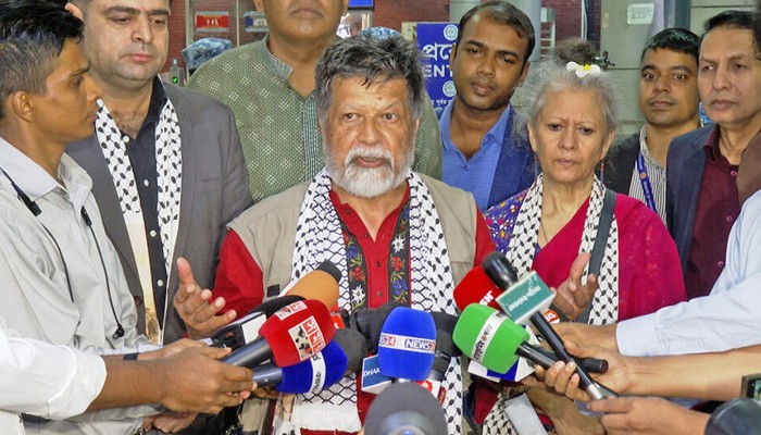 ​ফিলিস্তিন মুক্ত না হওয়া পর্যন্ত সংগ্রাম চলবে : শহিদুল আলম