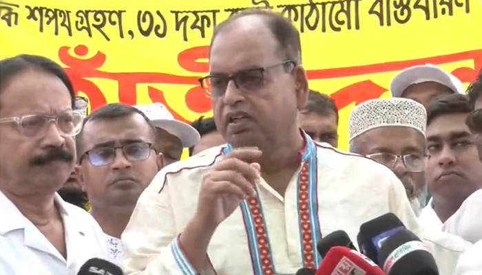 ​সেফ এক্সিট নিয়ে বিএনপির সঙ্গে আলাপ হয়নি : দুদু