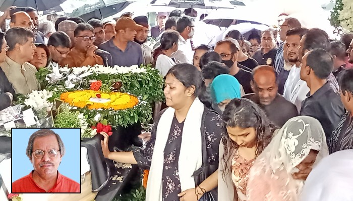 মিরপুরে শিক্ষাবিদ সৈয়দ মনজুরুল ইসলামের দাফন সম্পন্ন