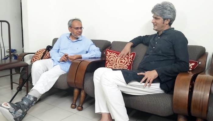 ডা. রফিকের বাসায় জোনায়েদ সাকি